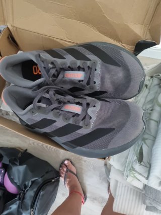 Zapatillas Adidas Adizero Gris Naranja