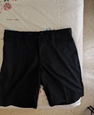 Pantalones cortos golf Nike negros