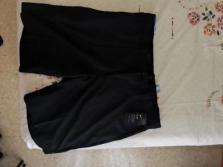 Pantalones cortos golf Nike negros