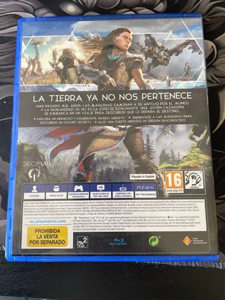 Horizon Zero Dawn PS4 Juego Nuevo