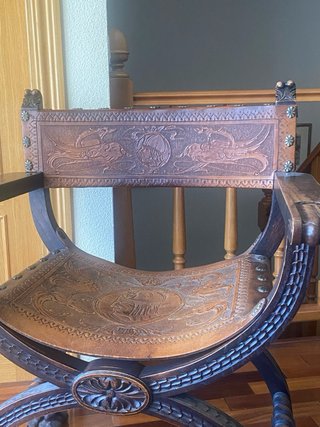 silla Savonarola o Dantesca.Disponibles 2 unidades
