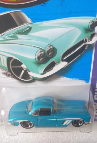 Hot Wheels '62 Corvette Azul