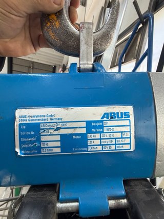 Polipasto Eléctrico ABUS 100 kg