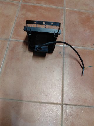 Foco Halógeno Negro