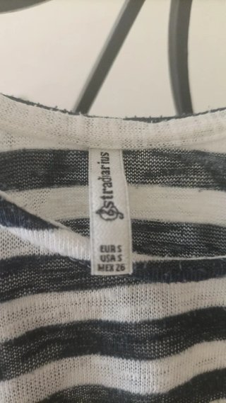 Camiseta dé tirantes a rayas