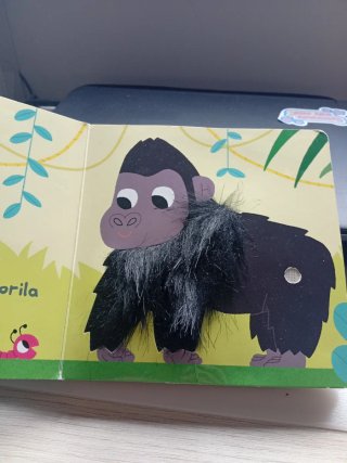 Los animales salvajes. Toca y escucha