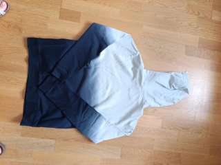 Sudadera con capucha degradado