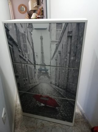 Zapatera con diseño París
