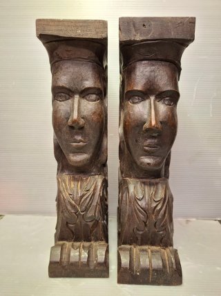 Colonnine in Legno Scultura