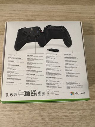 Mando Xbox con adaptador inalámbrico