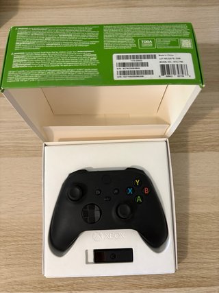 Mando Xbox con adaptador inalámbrico