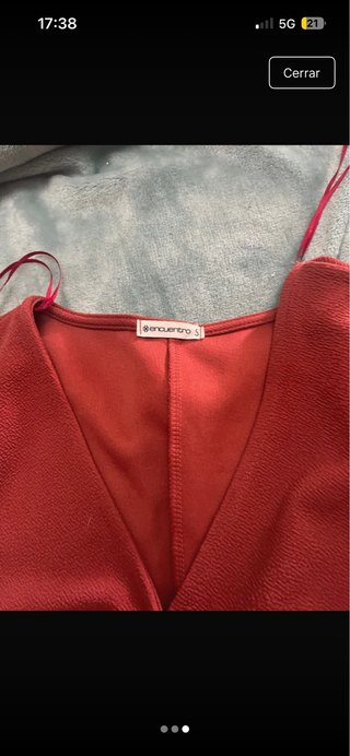 Vestido caldera cruzado con botones