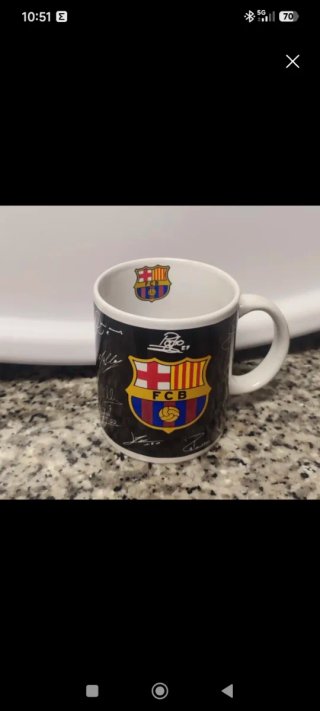 Pack 6 Tazas FC Barcelona