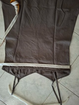 Abito cotone marrone tg. L