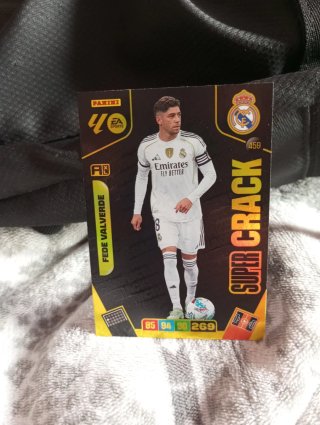 Carta Fede Valverde Supercrack Adrenalyn 2025/2026