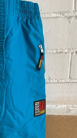 Pantalón de Nieve Peto Mujer Azul