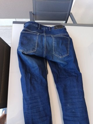 Pantalón Vaquero Jeans, Hombre, para moto, talla30