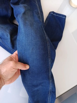 Pantalón Vaquero Jeans, Hombre, para moto, talla30