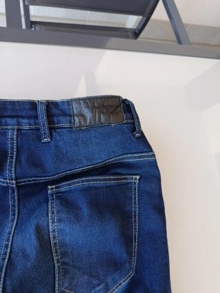 Pantalón Vaquero Jeans, Hombre, para moto, talla30