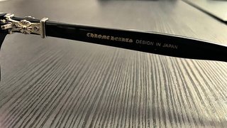 Gafas Chrome Hearts Negras