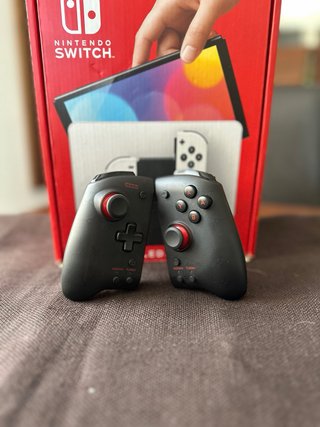 Nintendo Switch OLED Blanca Con extras!
