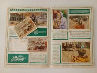 Album de cromos antiguo