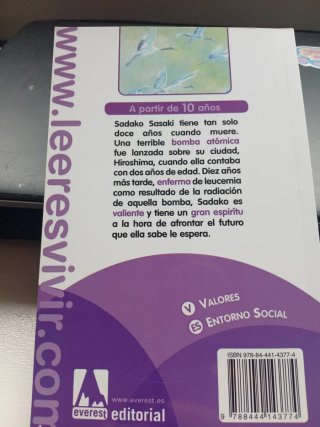 Sadako y las Mil Grullas de papel