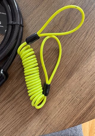 NUEVO Candado horquilla y cable antirrobo LUMA