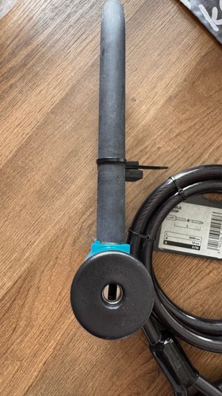 NUEVO Candado horquilla y cable antirrobo LUMA