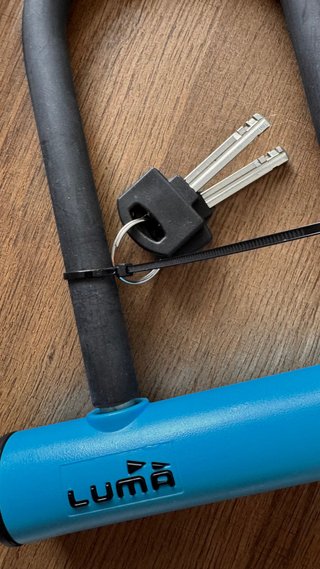 NUEVO Candado horquilla y cable antirrobo LUMA