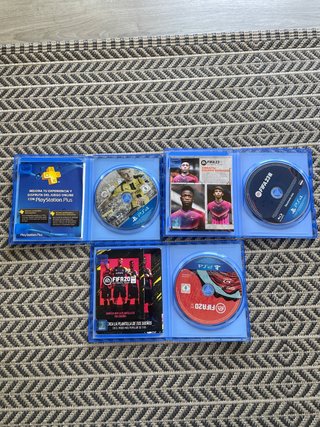 Lote 3 Juegos FIFA PS4: 17, 20, 23