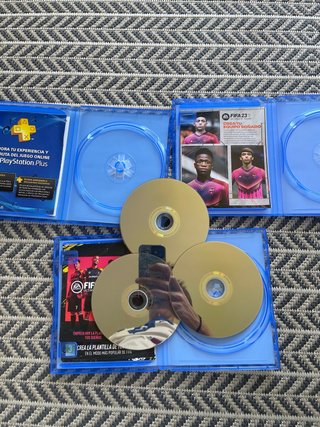 Lote 3 Juegos FIFA PS4: 17, 20, 23