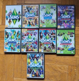 Pack 9 Juegos Los Sims 3 PC