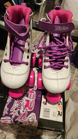 Patines 4 ruedas niña talla 31 SFR Vision