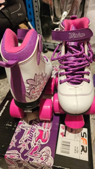 Patines 4 ruedas niña talla 31 SFR Vision
