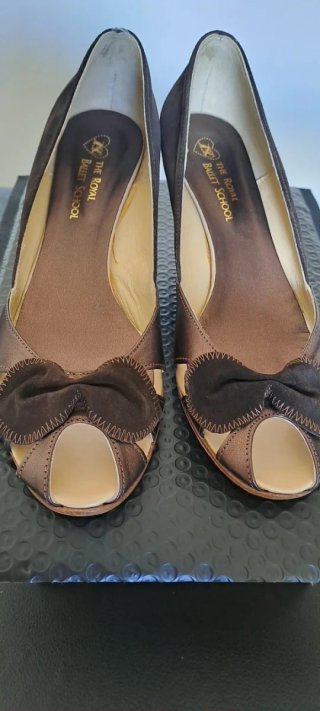 Scarpe tacco pelle e camoscio donna tg 41