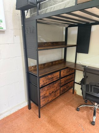 Litera Juvenil con Escritorio y Cajonera