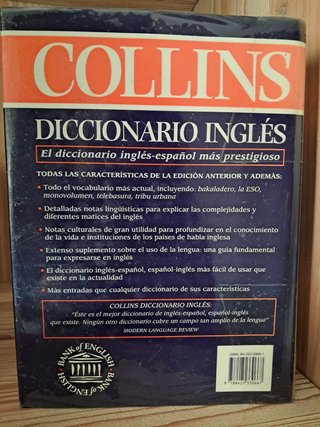 Tres Collins español-inglés/inglés-español
