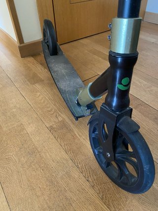 Patinete plegable negro