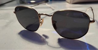 Gafas de Sol Ray-Ban Hexagonal Oro/Negro