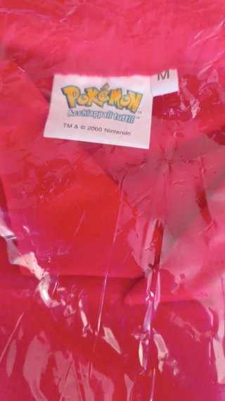 Felpe Pokemon rare punti Parmalat 1999