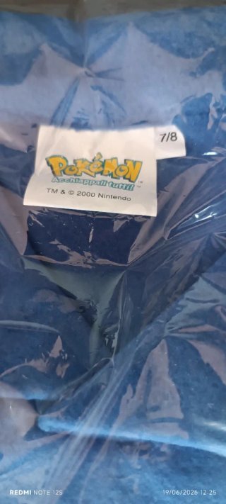 Felpe Pokemon rare punti Parmalat 1999