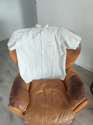 Camisa de caballero cuadros talla 4XL