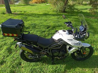Triumph Tiger 800 XRX 19 Blanca