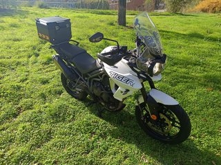Triumph Tiger 800 XRX 19 Blanca