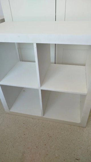 2 Estantería modular blanca Ikea