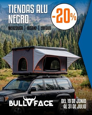 Tiendas de techo Bullface y ARB