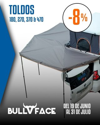 Tiendas de techo Bullface y ARB
