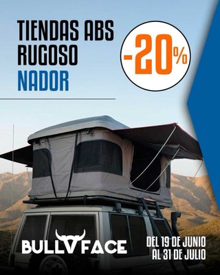 Tiendas de techo Bullface y ARB