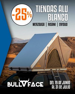Tiendas de techo Bullface y ARB